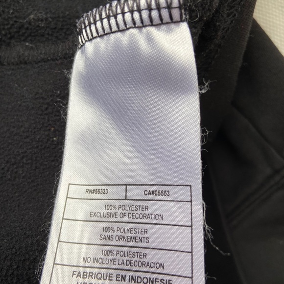 Vintage Black Nike Sportswear Zip Up Hoodie Sz M - Picture 6 of 6